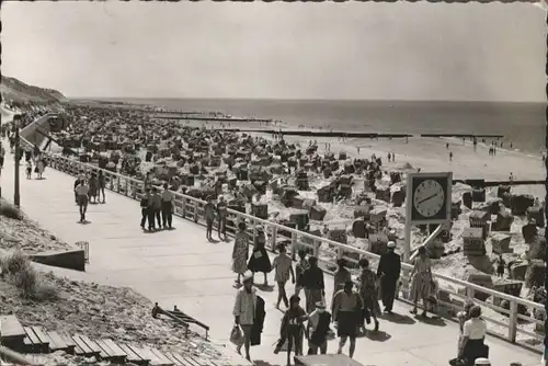 Westerland Sylt Promenade Strand *