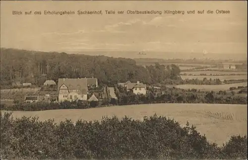 Klingberg Erholungsheim Sachsenhof Obstbausiedlung *