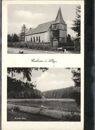 Gudow Lauenburg Kirche Krebs-See *