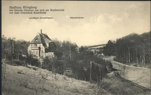 Klingberg Siedlung Poenitzer See Buchenwald Scharbeutz Landhaus Zimmermann *