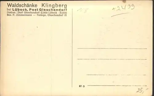 Klingberg Siedlung Poenitzer See Buchenwald Scharbeutz Landhaus Zimmermann *