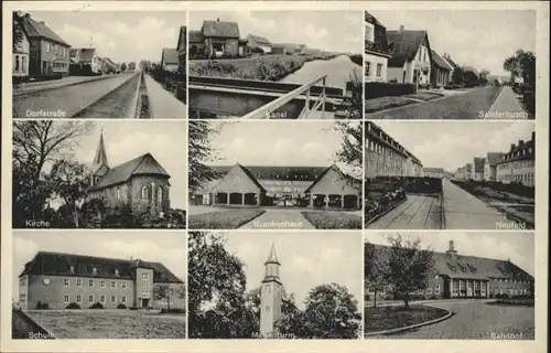 Sande Oldenburg Dorfstrasse Sanderbusch Krankenhaus x