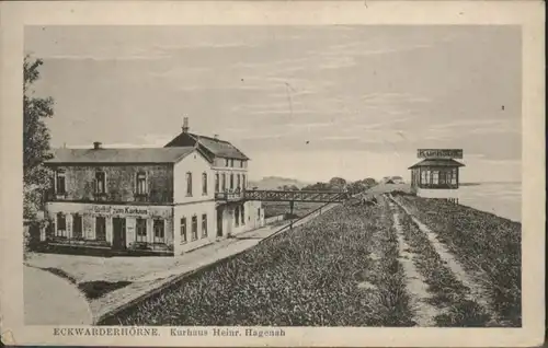 Eckwarderhoerne Eckwarderhoerne Kurhaus Heinr. Hagenah * / Butjadingen /Wesermarsch LKR