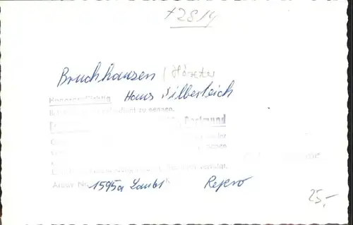 Bruchhausen Hoexter Haus Silberteich *