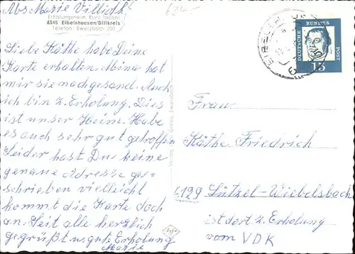 Eibelshausen Erholungsheim Kunz-Jacobi x