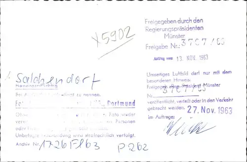 wx31154 Salchendorf Neunkirchen Fliegeraufnahme Kategorie. Neunkirchen Alte Ansichtskarten