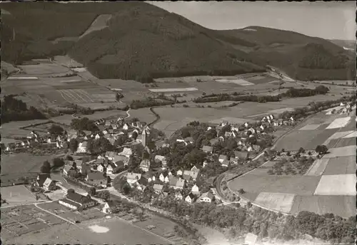 Saalhausen Sauerland Fliegeraufnahme *