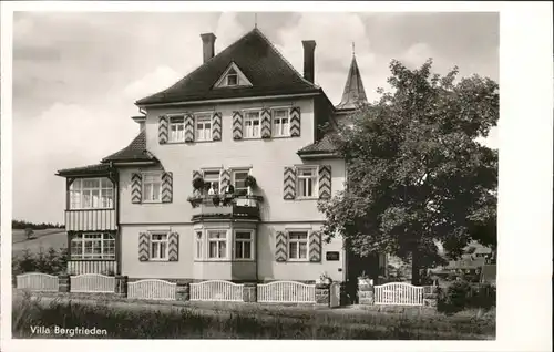 Schoemberg Schwarzwald Villa Bergfrieden *