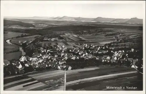 Mittelstadt Fliegeraufnahme *