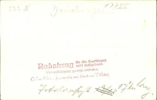 Dauchingen [Handschriftlich] *