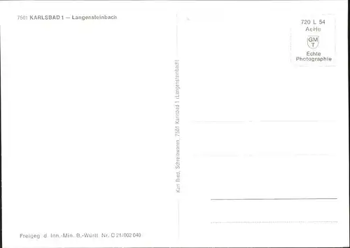 Karlsbad Langensteinbach *