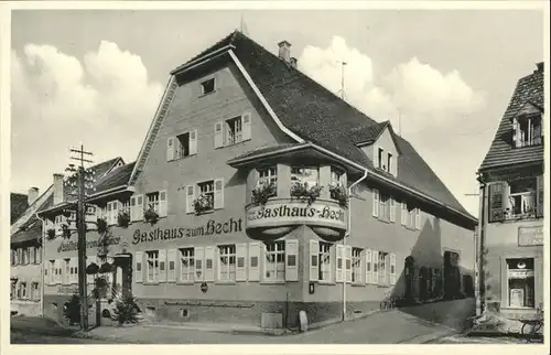 Geisingen Baden Geisingen Gasthaus Hecht * / Geisingen /Tuttlingen LKR