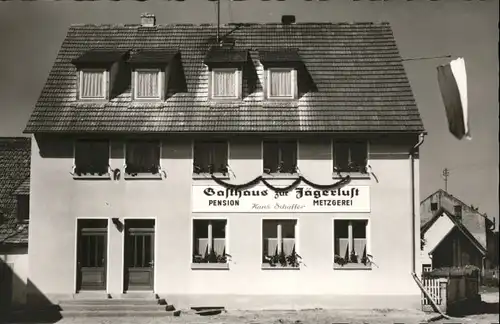 Kirchenbirkig Fraenkische Schweiz Gasthaus zur Jaegerlust *