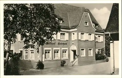 Horn Gaienhofen Bodensee Untersee Gasthof Pension Metzgerei zum Hirschen *