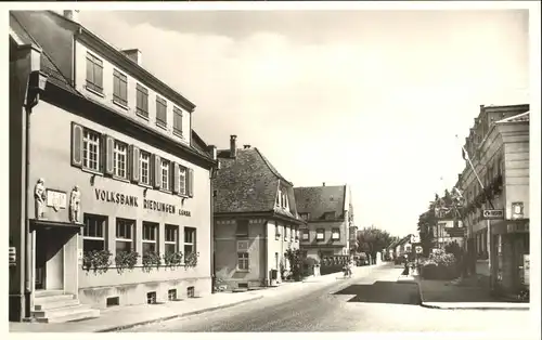 Riedlingen Donau Wuerttemberg Hindenburgstrasse Volksbank *