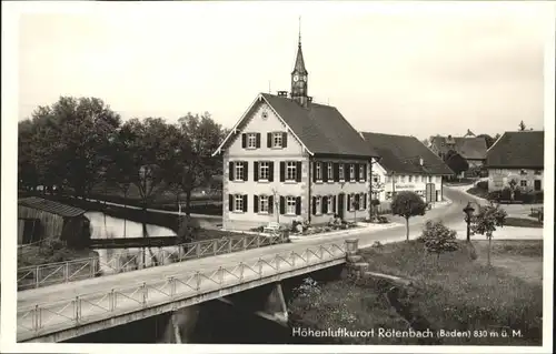Roetenbach Baden  *