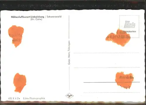 Liebelsberg Kreis Calw Schwarzwald  *