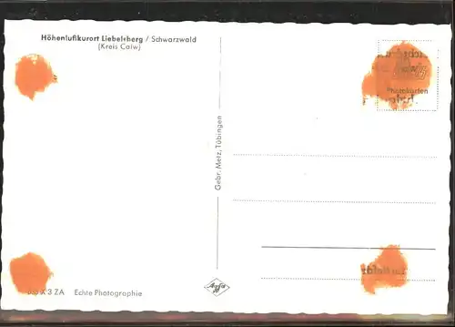 Liebelsberg Kreis Calw Schwarzwald  *