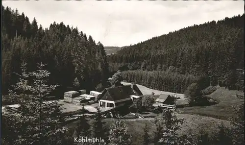 Altensteig Wuerttemberg Schwarzwald Gasthaus Kohlmuehle *