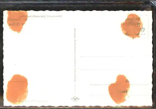 Altensteig Wuerttemberg Schwarzwald *