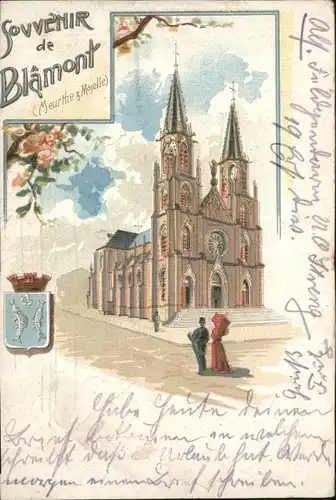 Blamont Meurthe-et-Moselle Blamont Kirche x