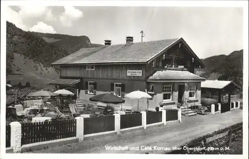 Kornau Oberstdorf Wirtschaft Cafe *