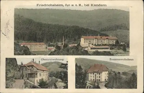 Friedrichsheim Oberartzwohnung Beamtenwohnhaus x