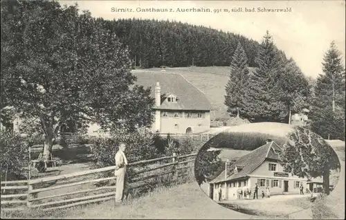 Sirnitz Gasthaus Auerhahn Schwarzwald x
