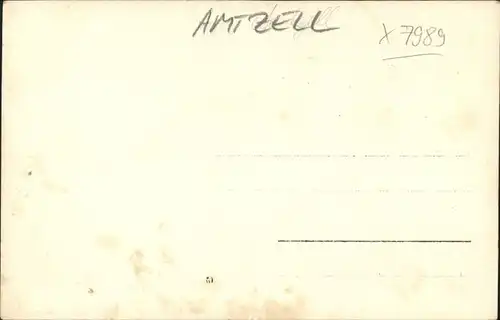 Amtzell [handschriftlich] *