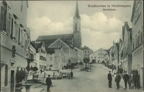 Waldkirchen Niederbayern Marktplatz