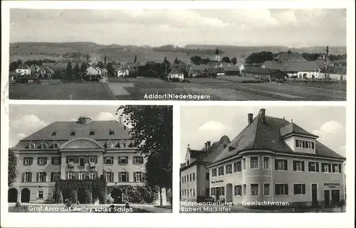 Adldorf Graf Arco Schloss Gemischtwarenhandlung Robert Maikaefer