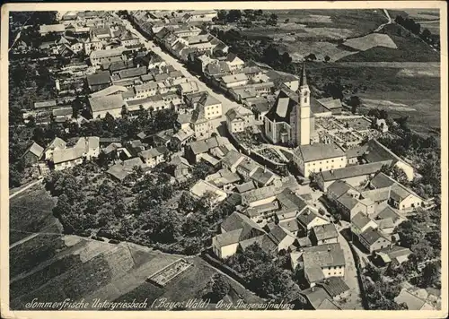 Untergriesbach Niederbayern Fliegeraufnahme