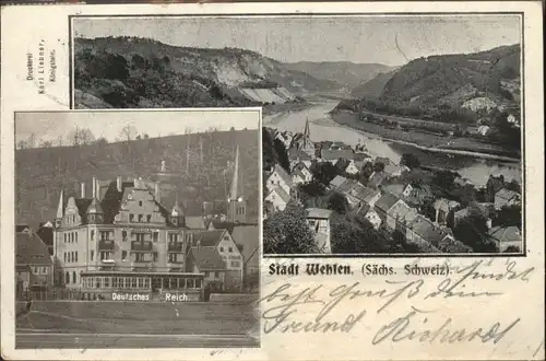 Wehlen Sachsen Hotel Deutsches Reich