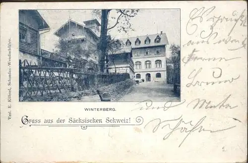 Grosser Winterberg  / Bad Schandau /Saechsische Schweiz-Osterzgebirge LKR