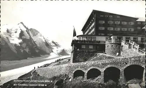 Grossglockner Kaiser Franz Josefhaus Kat. Heiligenblut