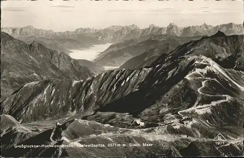 Grossglockner Hochalpenstrasse Edelweisspitze Kat. Heiligenblut