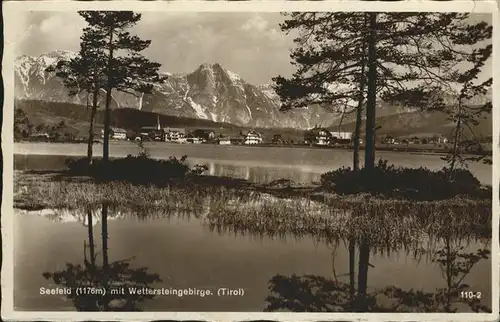 Seefeld Tirol Wettersteingebirge Kat. Seefeld in Tirol