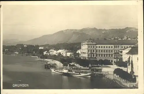 Gmunden Schiff Kat. Gmunden