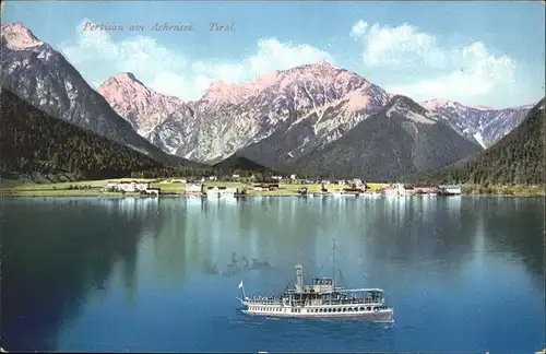 Pertisau Achensee Achensee Schiff  / Eben am Achensee /Tiroler Unterland