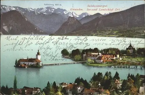 Gmunden Land Schloss 