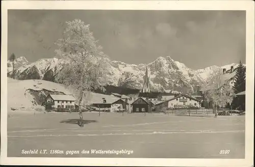 Seefeld Tirol Wettersteingebirge