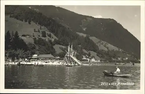 Zell See Strandbad Boot