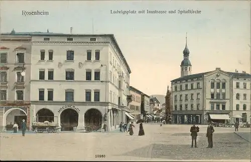 Rosenheim Ludwigsplatz Kat. Rosenheim
