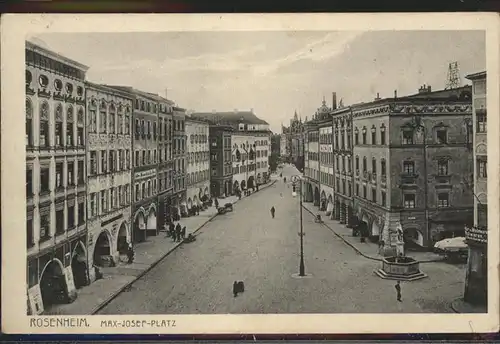 Rosenheim Max-Josef-Platz Kat. Rosenheim