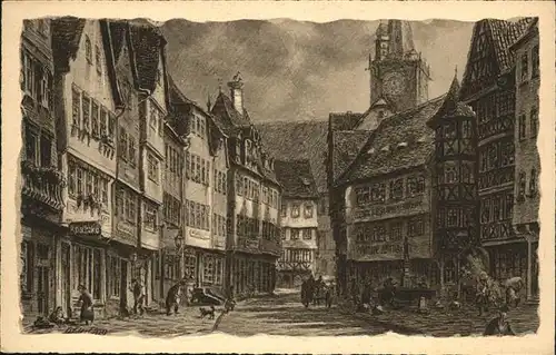 Wertheim Main Marktplatz Kat. Wertheim