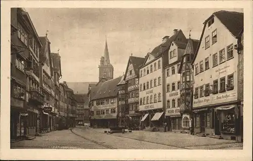 Wertheim Main Marktplatz Kat. Wertheim