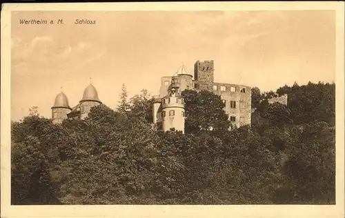 Wertheim Main Schloss  Kat. Wertheim