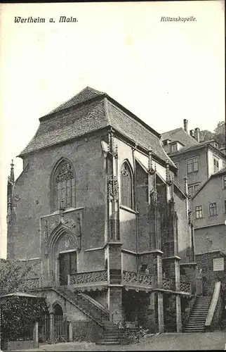 Wertheim Main Kilianskapelle Kat. Wertheim