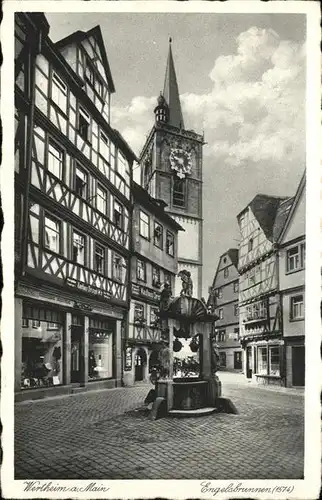 Wertheim Main Engelsbrunnen Kat. Wertheim