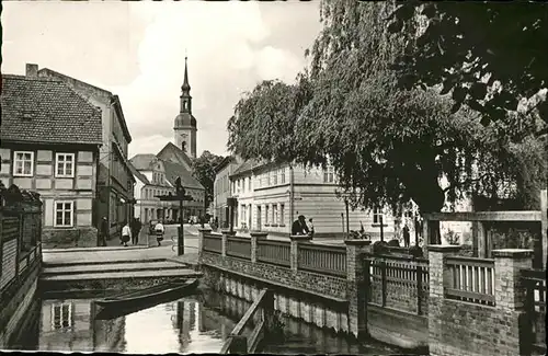 Luebbenau Spreewald Muehleneck  Kat. Luebbenau